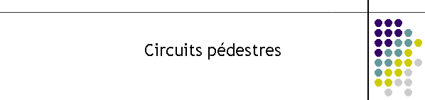 Circuits pédestres